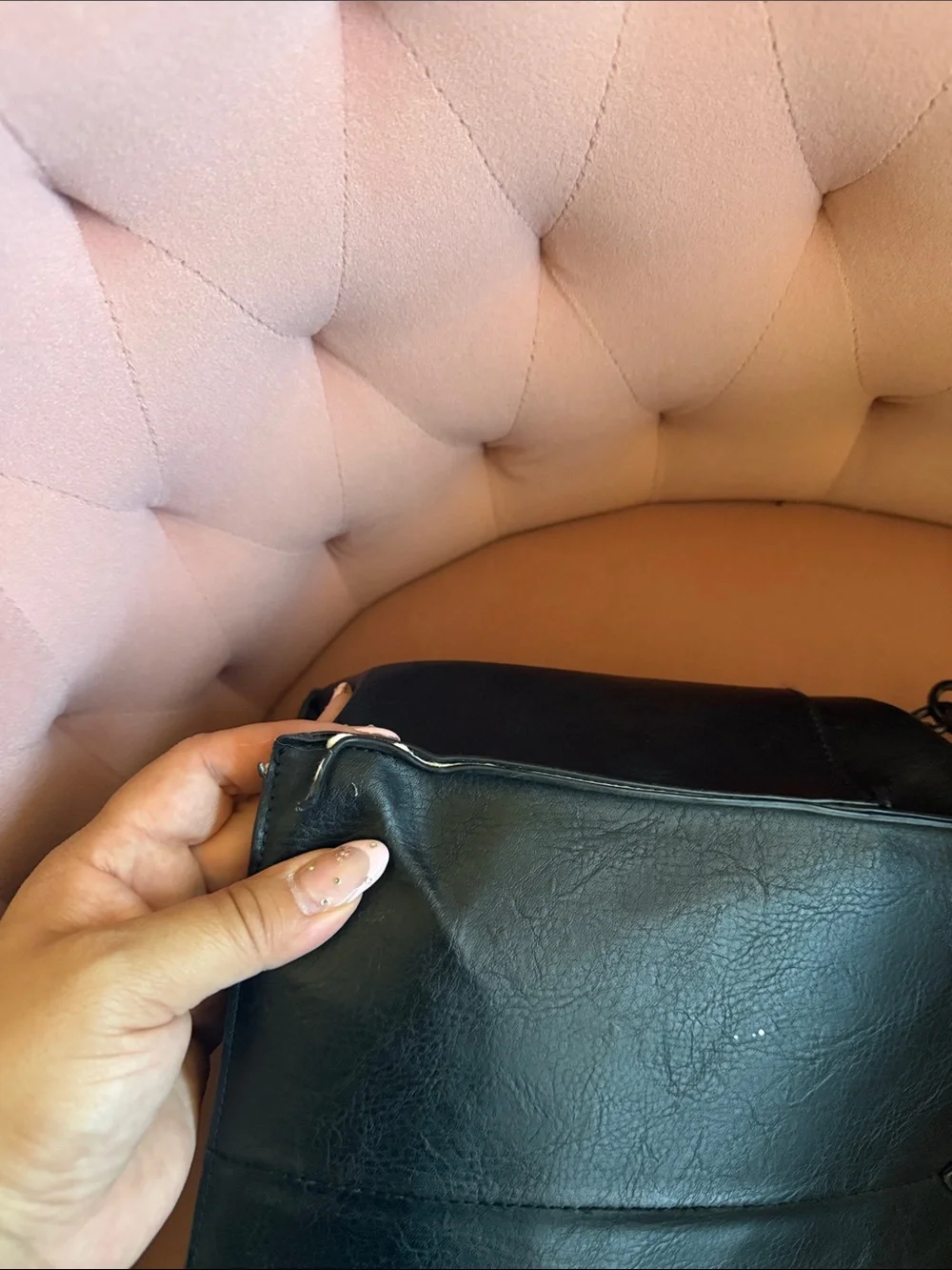BEIS Black Work Tote with Removable Wide Strap
